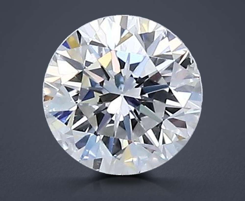 0.51 Carat Round Natural Diamond