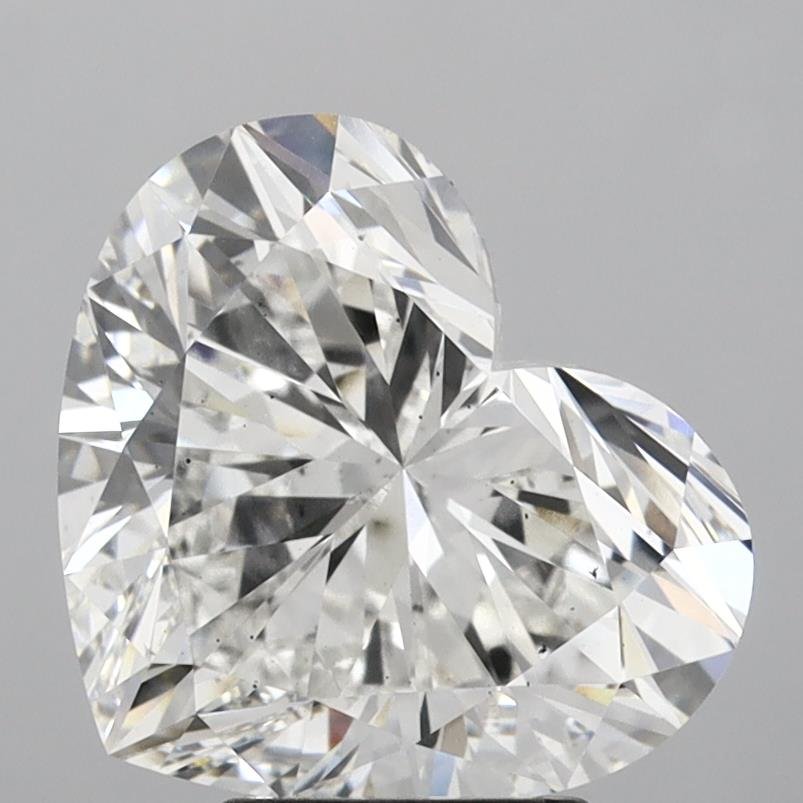 5.00ct F VS2 Very Good Cut Heart Lab Grown Diamond