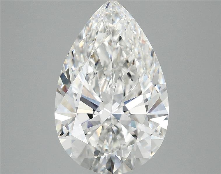 4.64 Carat Pear Lab Diamond