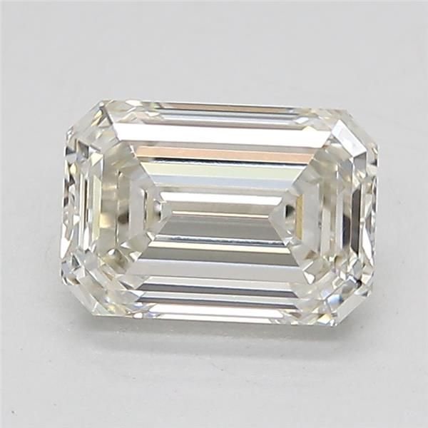 1.61ct H VS1 Rare Carat Ideal Cut Emerald Lab Grown Diamond