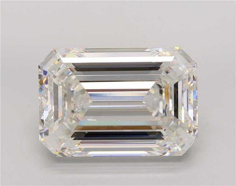 31.82ct G VS1 Rare Carat Ideal Cut Emerald Lab Grown Diamond