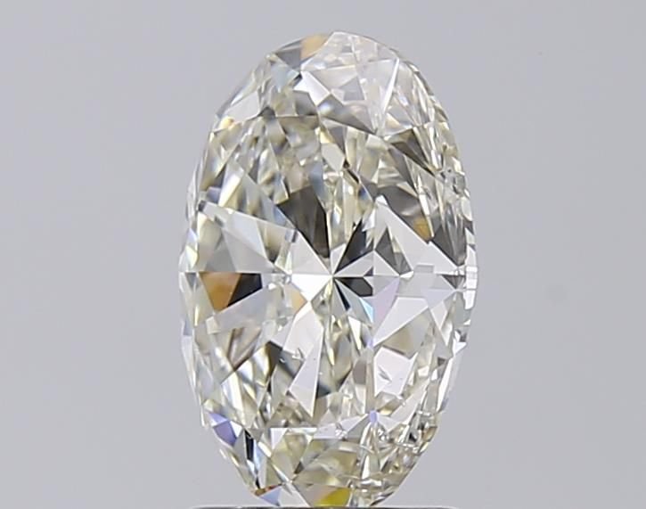 2.00ct K SI2 Rare Carat Ideal Cut Oval Diamond