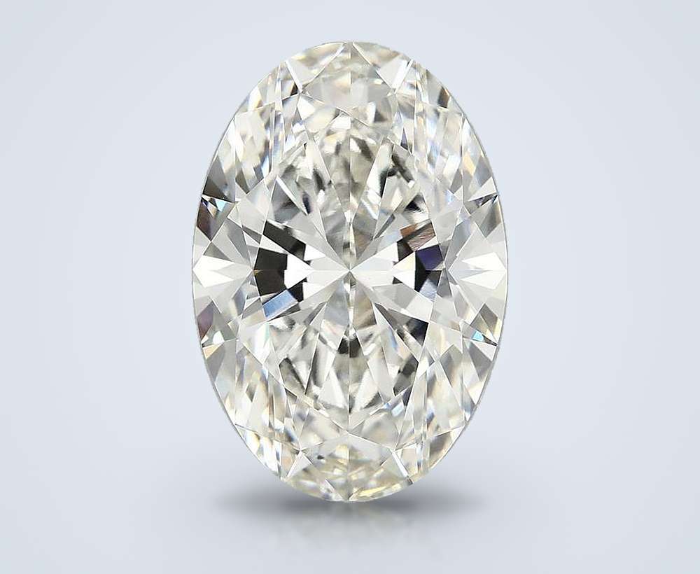 8.24 Carat Oval Lab Diamond