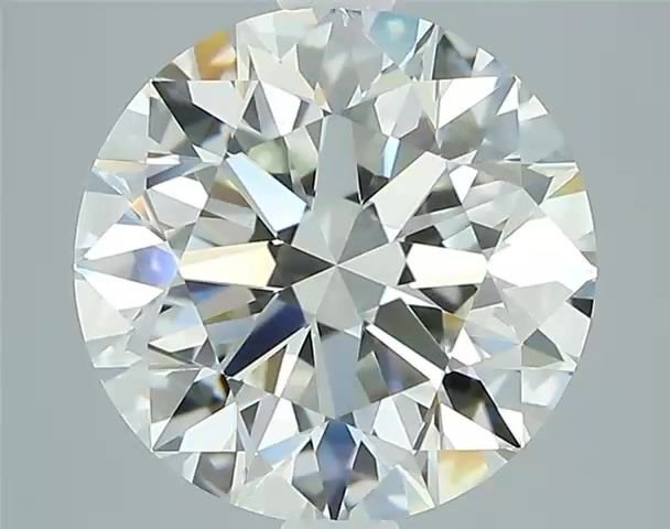2.53ct K IF Rare Carat Ideal Cut Round Diamond