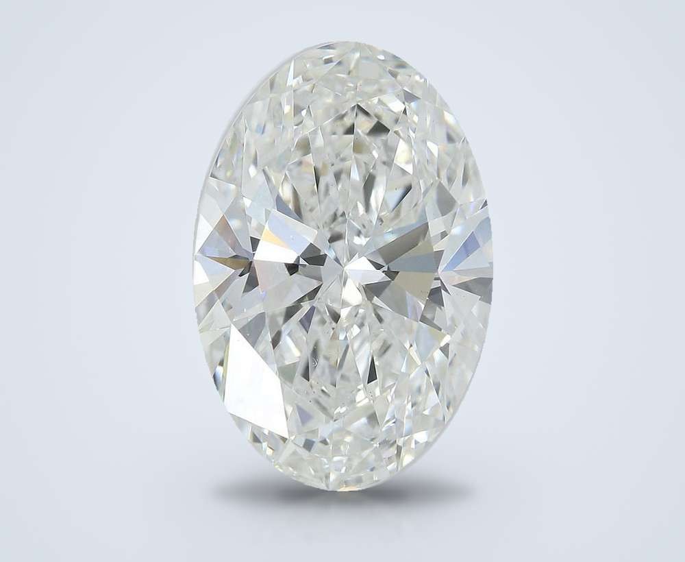 6.37 Carat Oval Lab Diamond