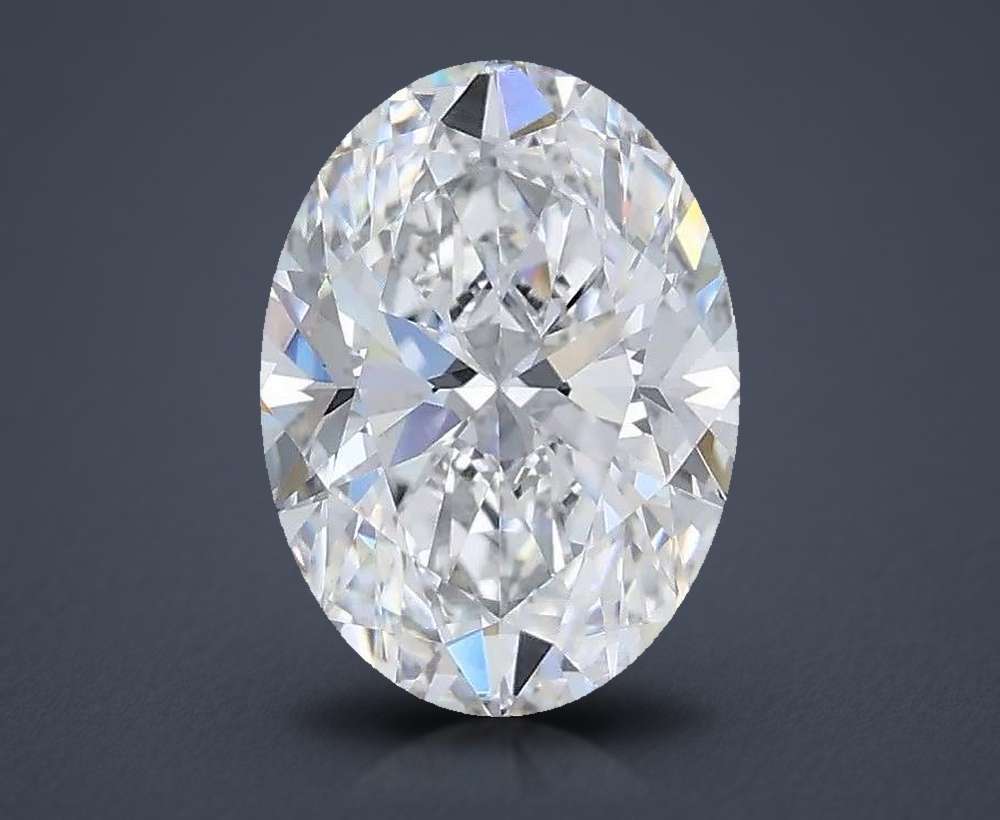 1.54 Carat Oval Lab Diamond