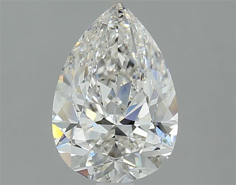2.00 Carat Pear Natural Diamond