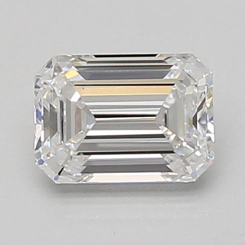 0.87ct D VS1 Excellent Cut Emerald Lab Grown Diamond
