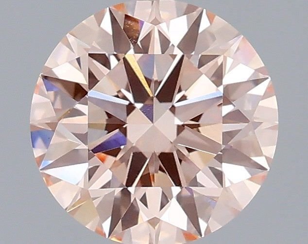 1.54 Ct. Fancy Intense Pink Round Lab Diamond