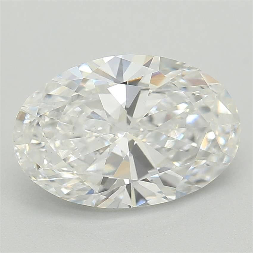 1.03ct D VS1 Rare Carat Ideal Cut Oval Lab Grown Diamond