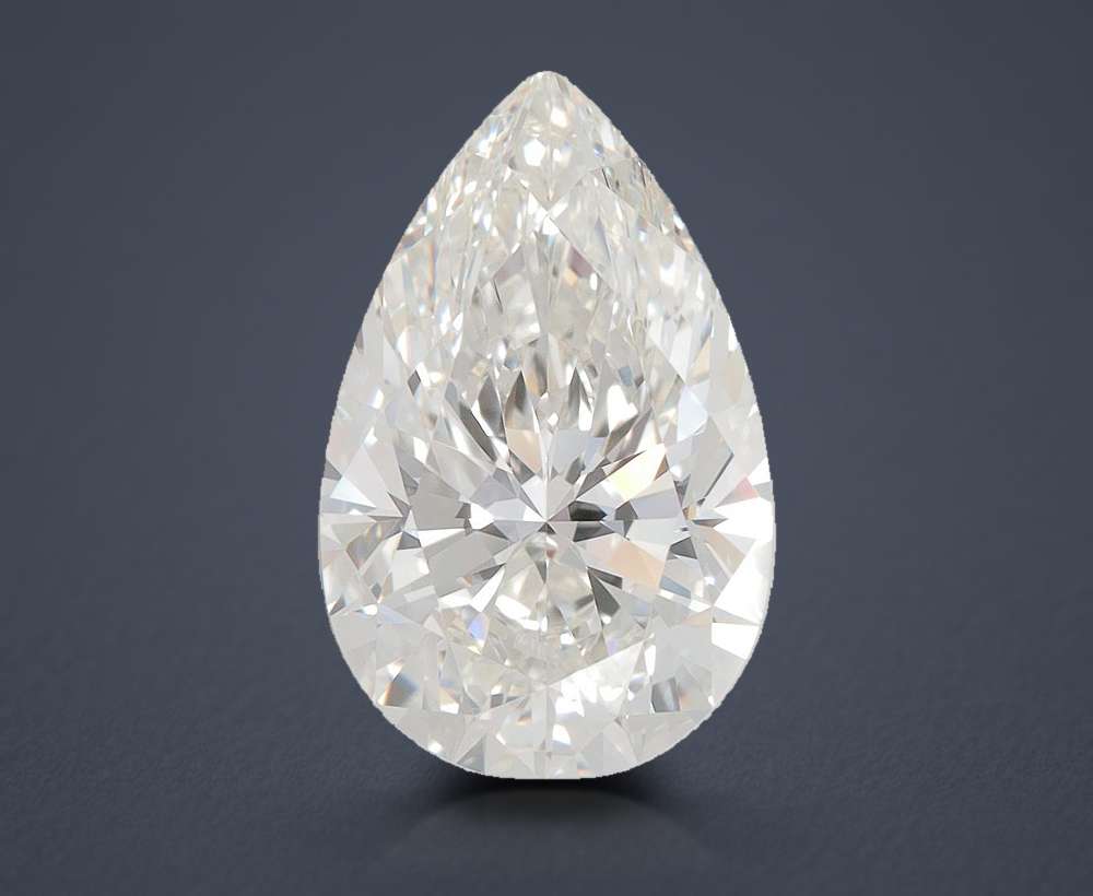 4.04 Carat Pear Lab Diamond