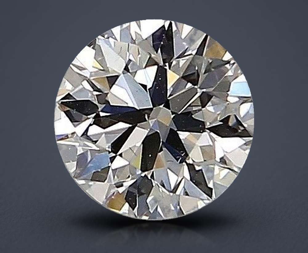0.70 Carat Round Natural Diamond