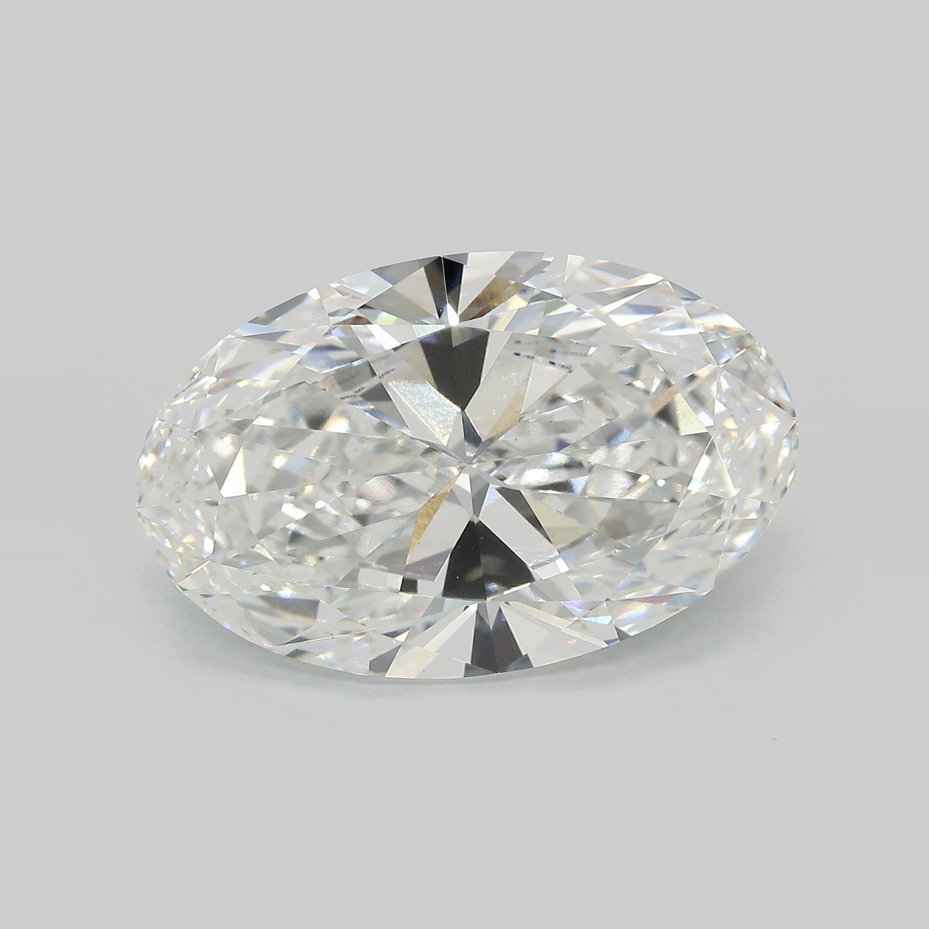 14.02ct F VVS2 Very Good Cut Oval Lab Grown Diamond
