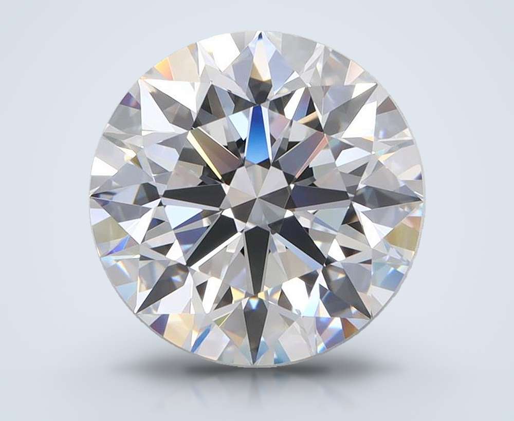 4.02 Carat Round Lab Diamond