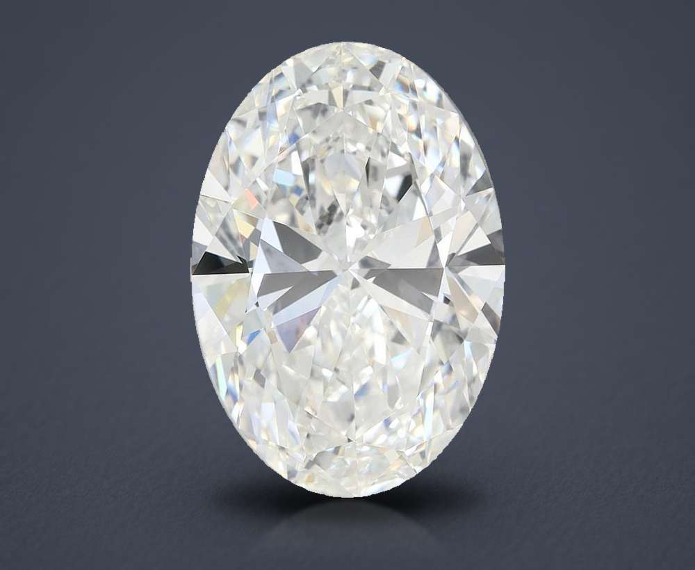 5.30 Carat Oval Lab Diamond