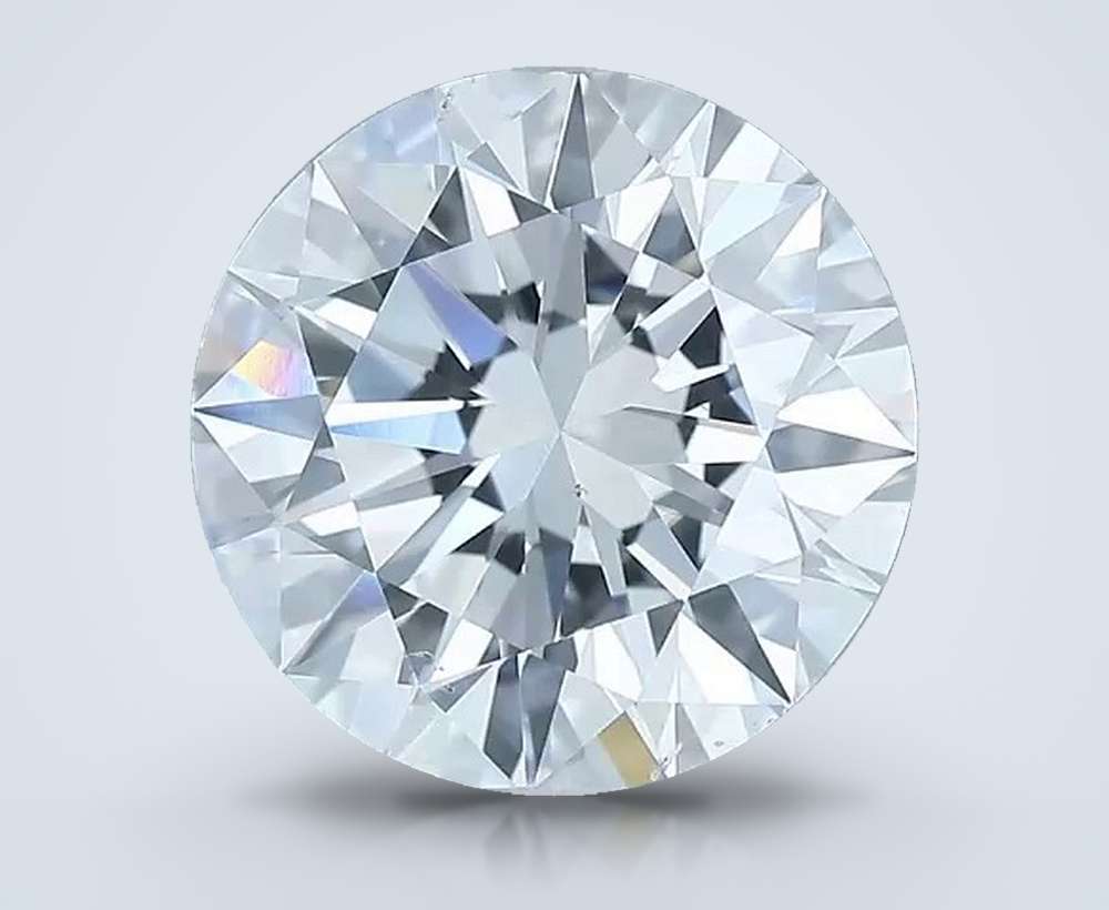 4.03 Carat Round Natural Diamond