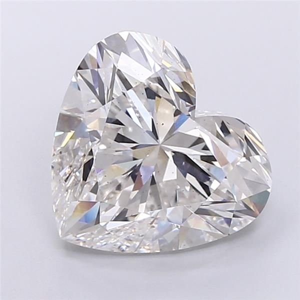 10.05ct F VS2 Rare Carat Ideal Cut Heart Lab Grown Diamond