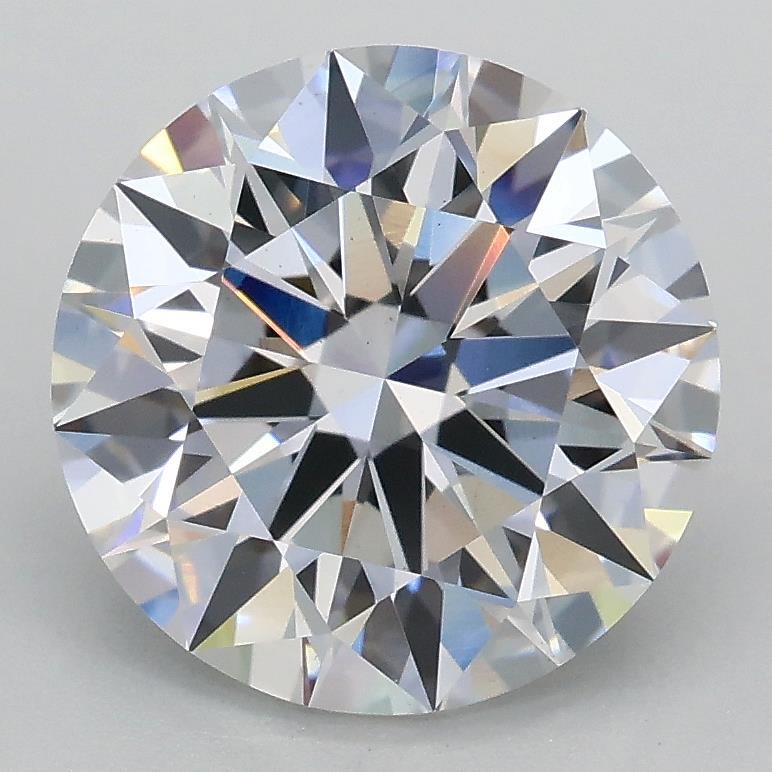 2.56ct D VS1 Rare Carat Ideal Cut Round Lab Grown Diamond