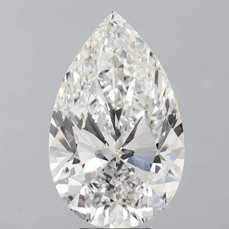 7.50ct G VS1 Rare Carat Ideal Cut Pear Lab Grown Diamond