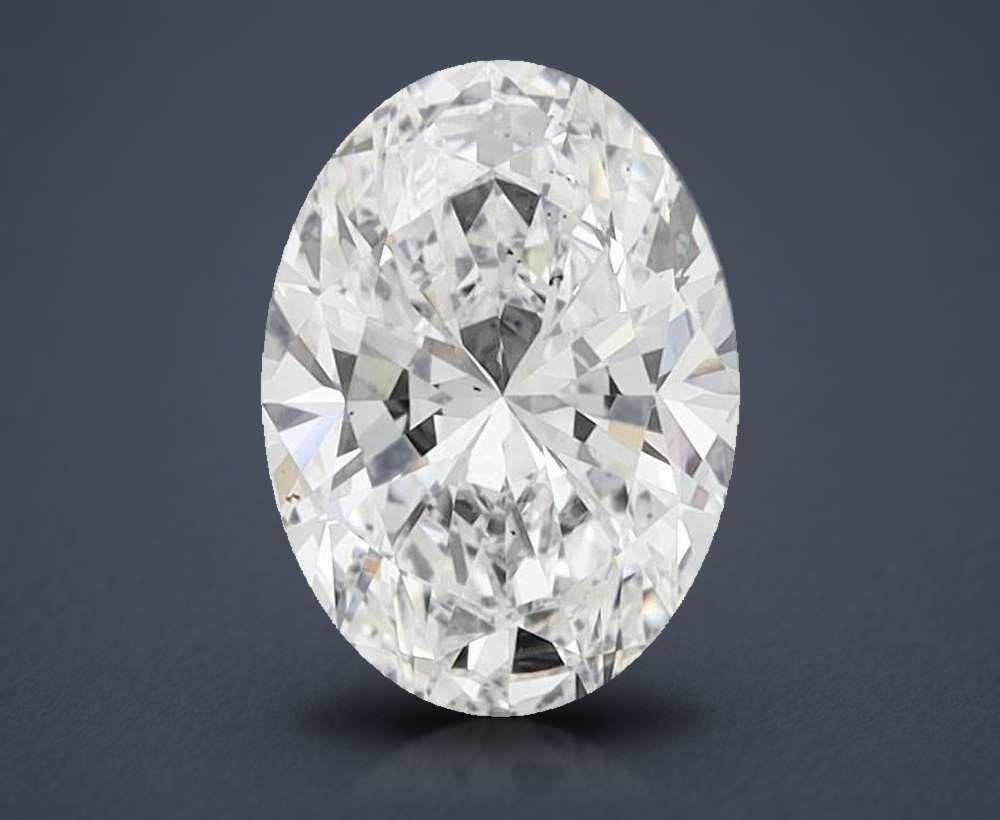 2.72 Carat Oval Lab Diamond