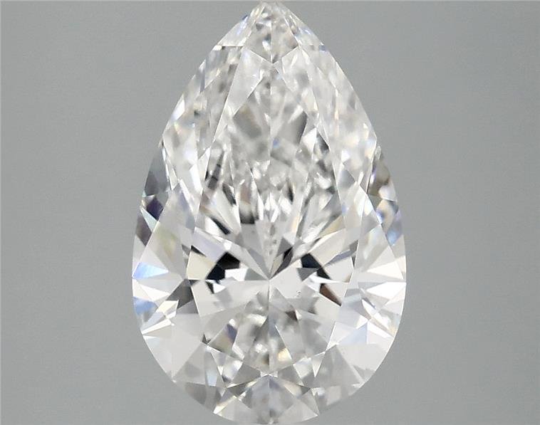 2.86 Carat Pear Lab Diamond