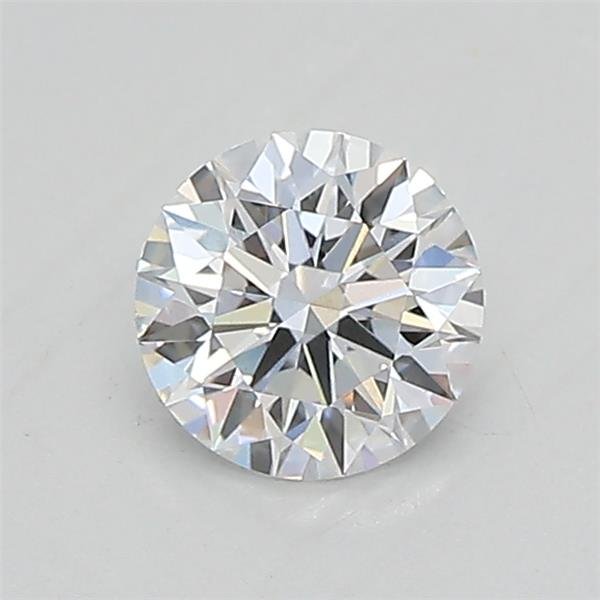 0.59ct D VVS2 Rare Carat Ideal Cut Round Lab Grown Diamond