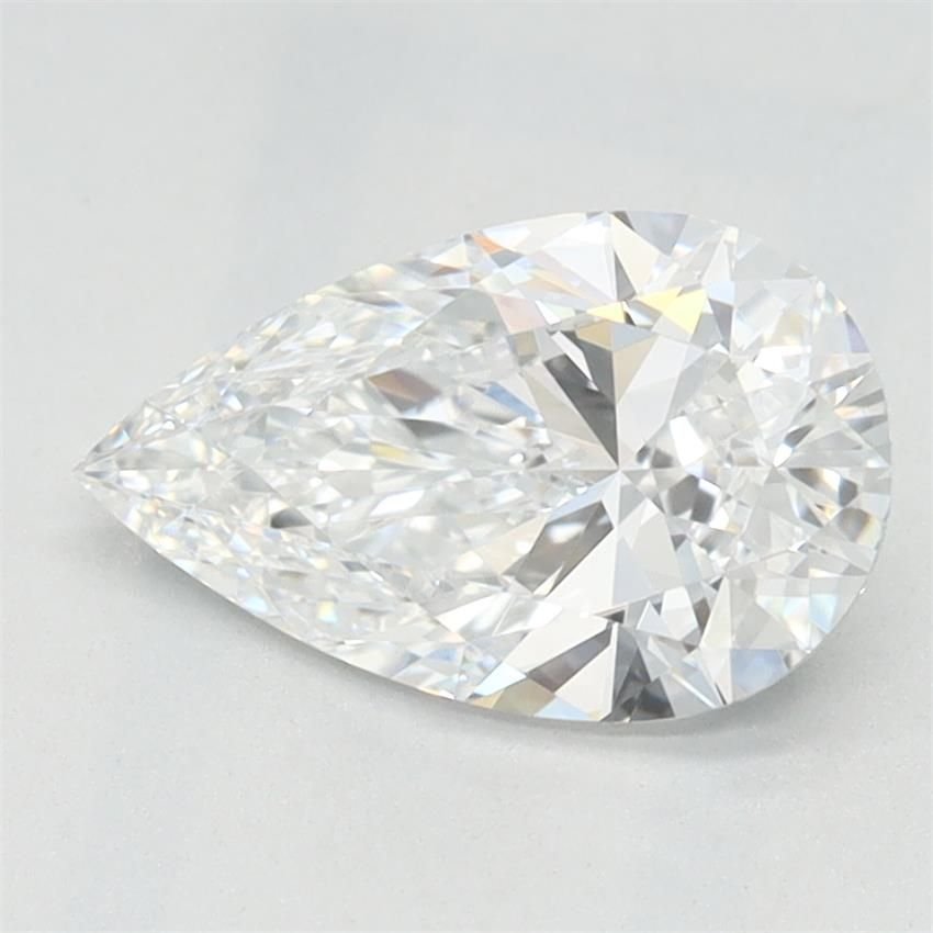 1.15ct D VVS1 Rare Carat Ideal Cut Pear Lab Grown Diamond