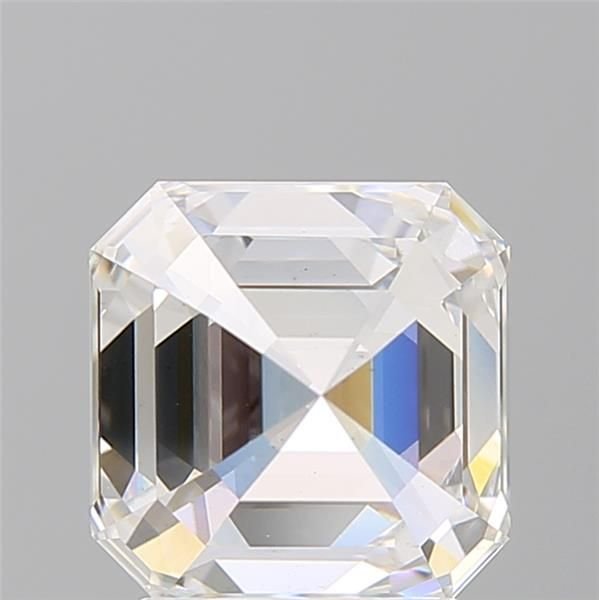 2.54ct E VS2 Rare Carat Ideal Cut Asscher Lab Grown Diamond