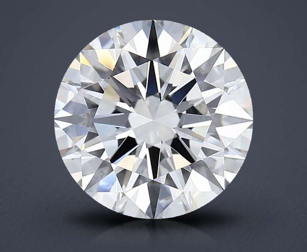 4.32 Carat Round Lab Diamond
