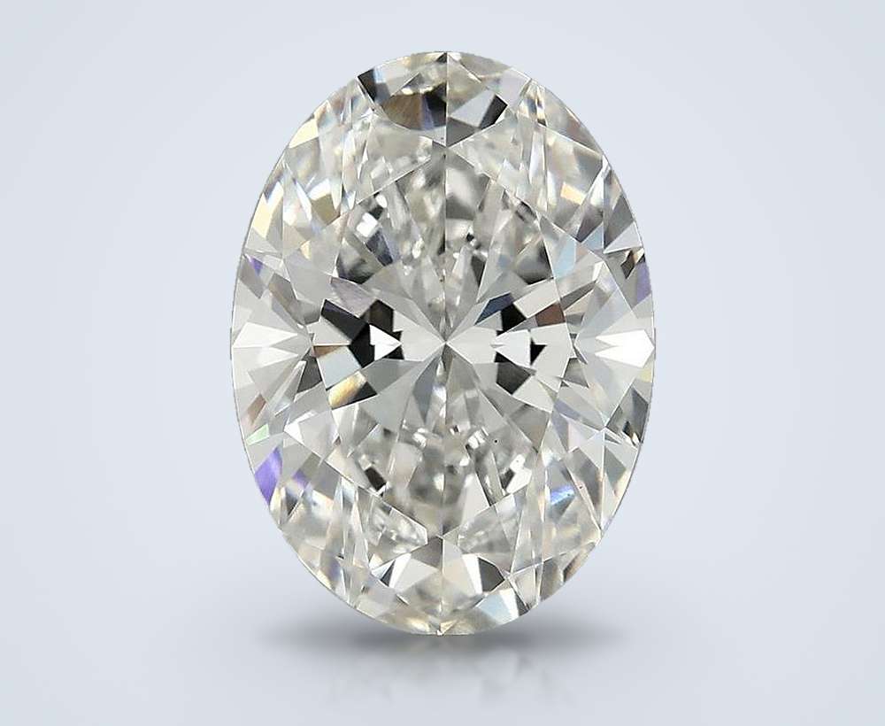 3.58 Carat Oval Lab Diamond