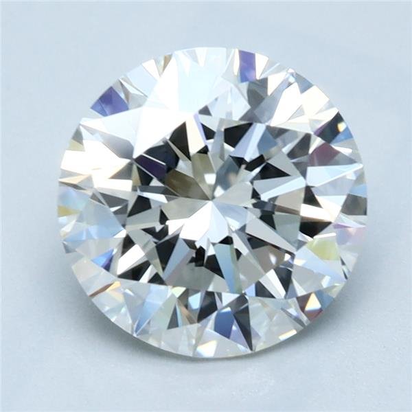 1.70ct H VVS2 Rare Carat Ideal Cut Round Diamond