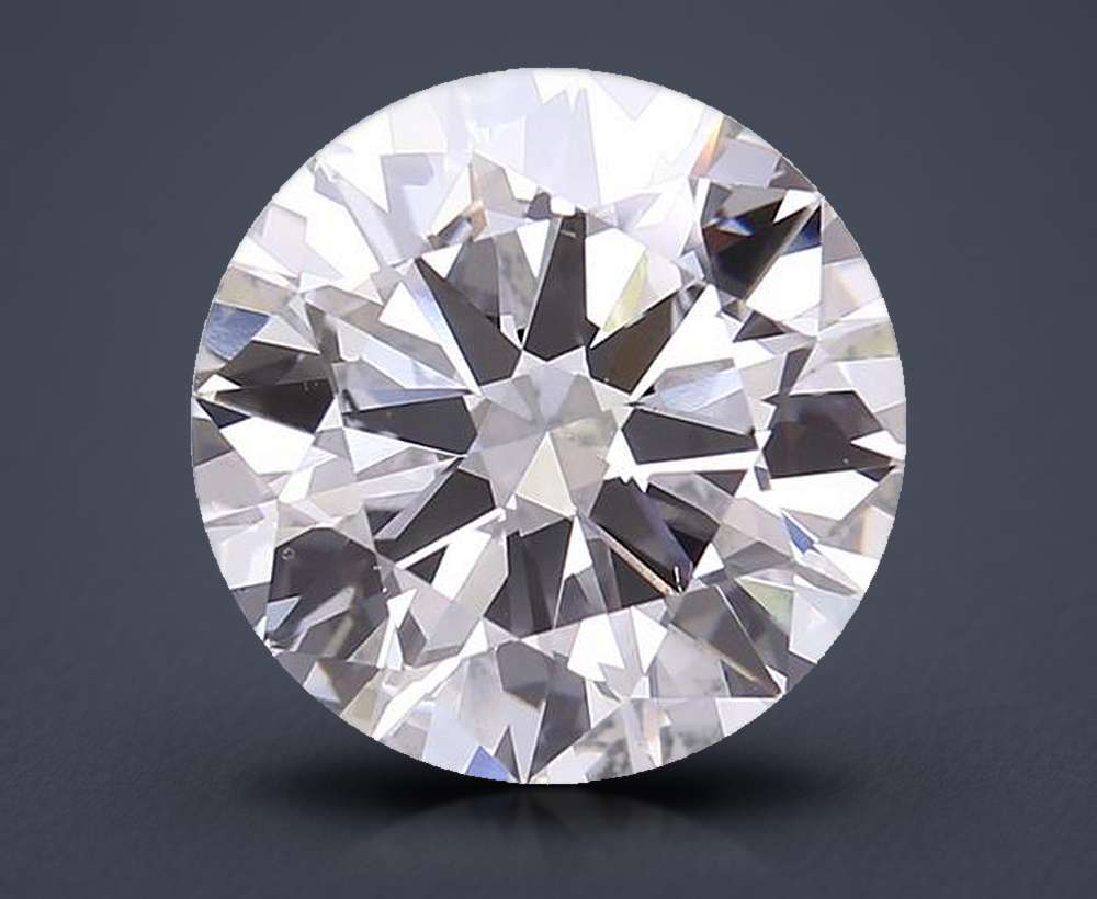 6.34 Carat Round Lab Diamond