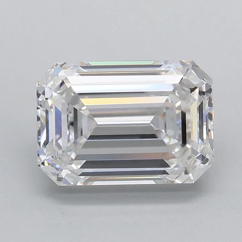 1.55ct E VS1 Rare Carat Ideal Cut Emerald Lab Grown Diamond