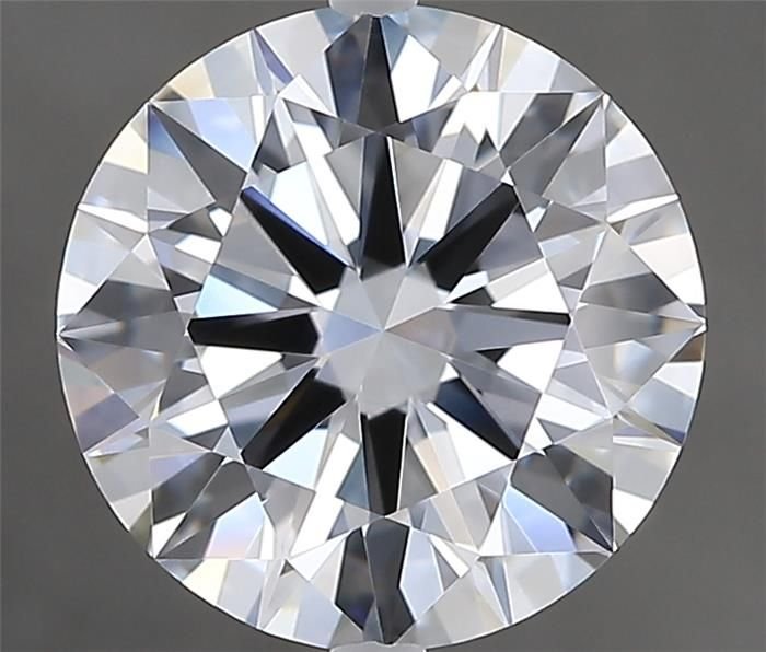 3.08ct D FL Rare Carat Ideal Cut Round Diamond