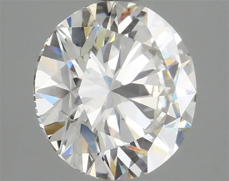 2.97ct H VS1 Excellent Cut Round Lab Grown Diamond