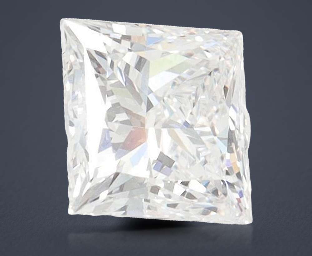1.55 Carat Princess Lab Diamond