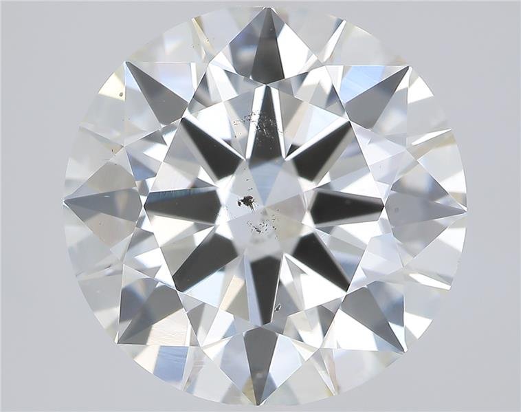 2.90ct I SI1 Rare Carat Ideal Cut Round Diamond