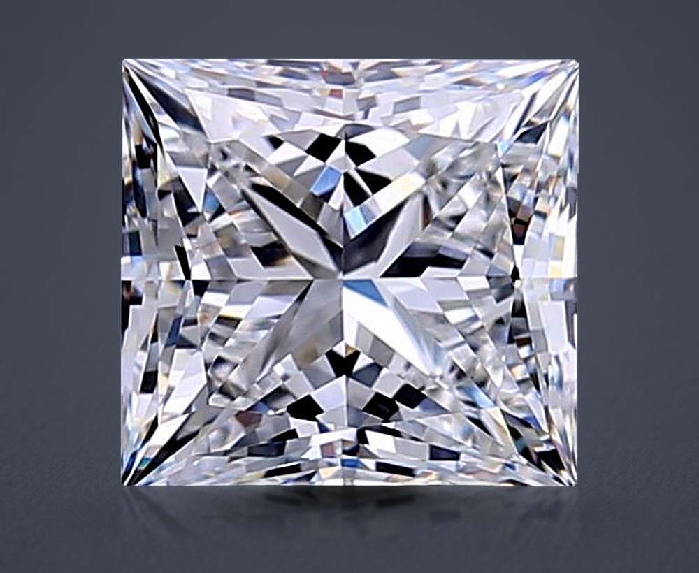 2.72 Carat Princess Lab Diamond