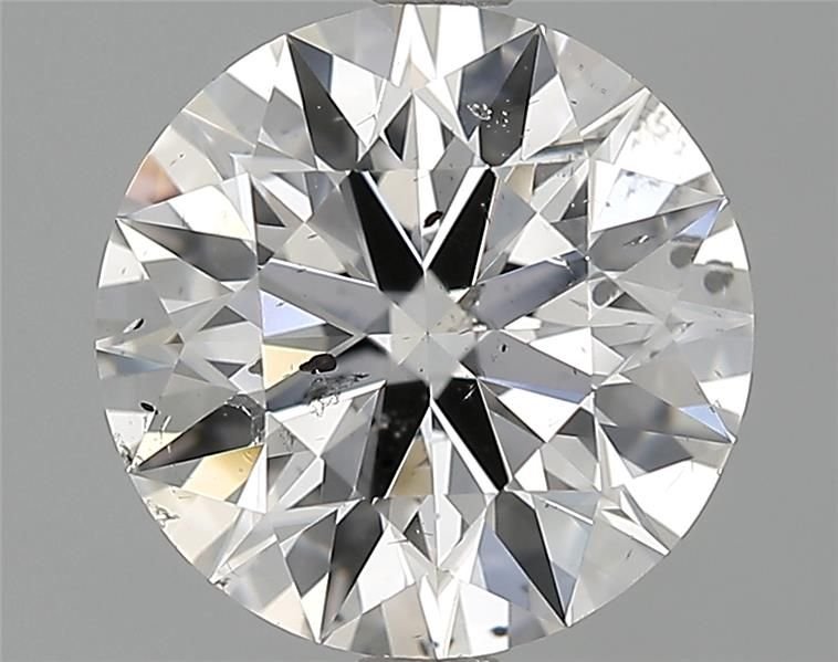 2.05ct E SI2 Rare Carat Ideal Cut Round Diamond