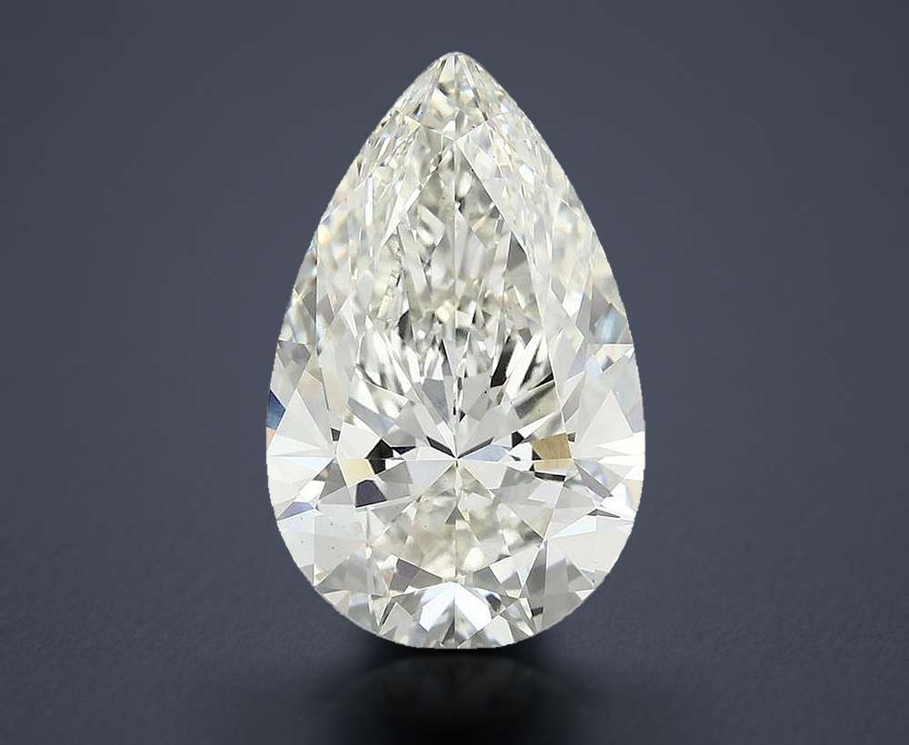 6.10 Carat Pear Lab Diamond