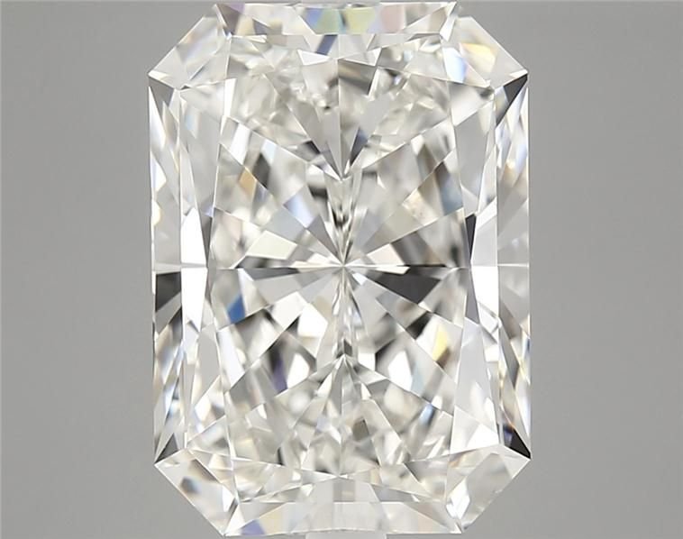 7.01ct H VS2 Rare Carat Ideal Cut Radiant Diamond