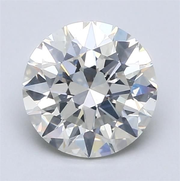 1.70ct J SI2 Rare Carat Ideal Cut Round Diamond