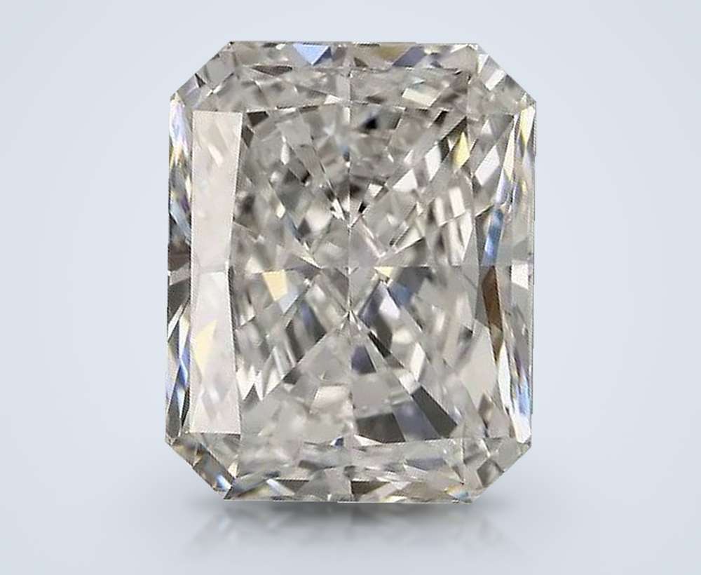 5.18 Carat Radiant Natural Diamond