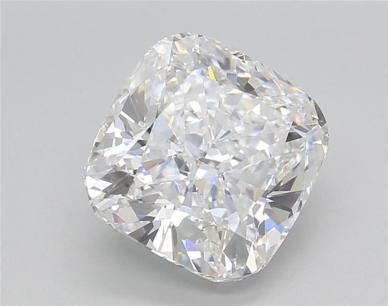 5.02ct E VVS2 Rare Carat Ideal Cut Cushion Lab Grown Diamond