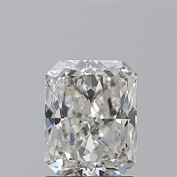 1.70ct I SI2 Rare Carat Ideal Cut Radiant Diamond