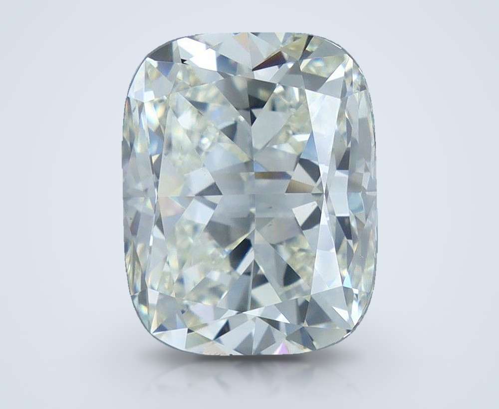 5.53 Carat Cushion Natural Diamond