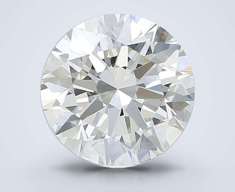 5.40 Carat Round Lab Diamond