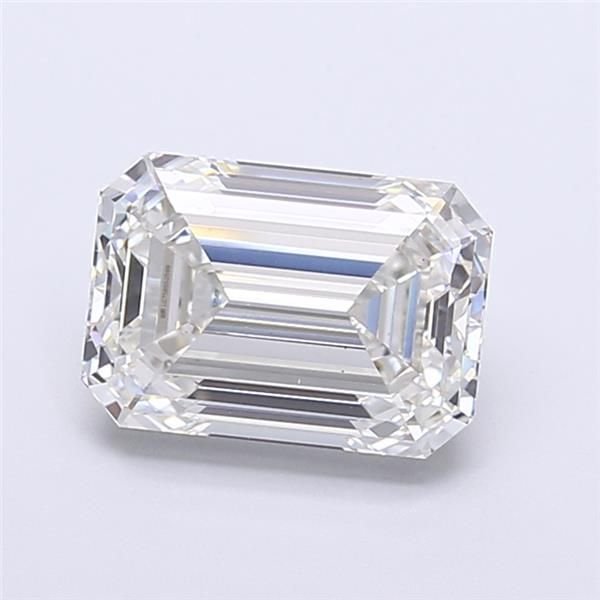 5.07ct F VS1 Very Good Cut Emerald Lab Grown Diamond