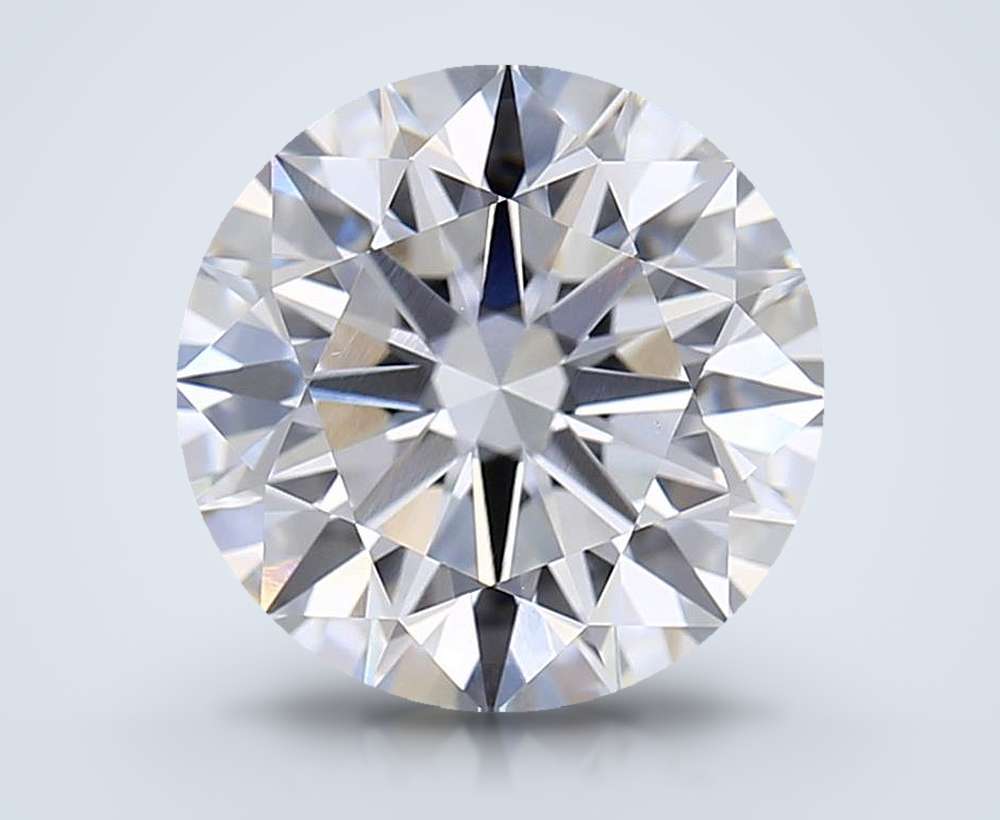 3.51 Carat Round Lab Diamond
