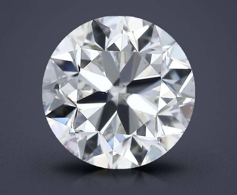 0.90 Carat Round Natural Diamond
